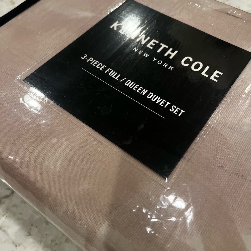 50%OFF‼️Kenneth Cole NY Lexington Floral Luxury Bedding 3pc duvet set Full QUEEN - Picture 7 of 15